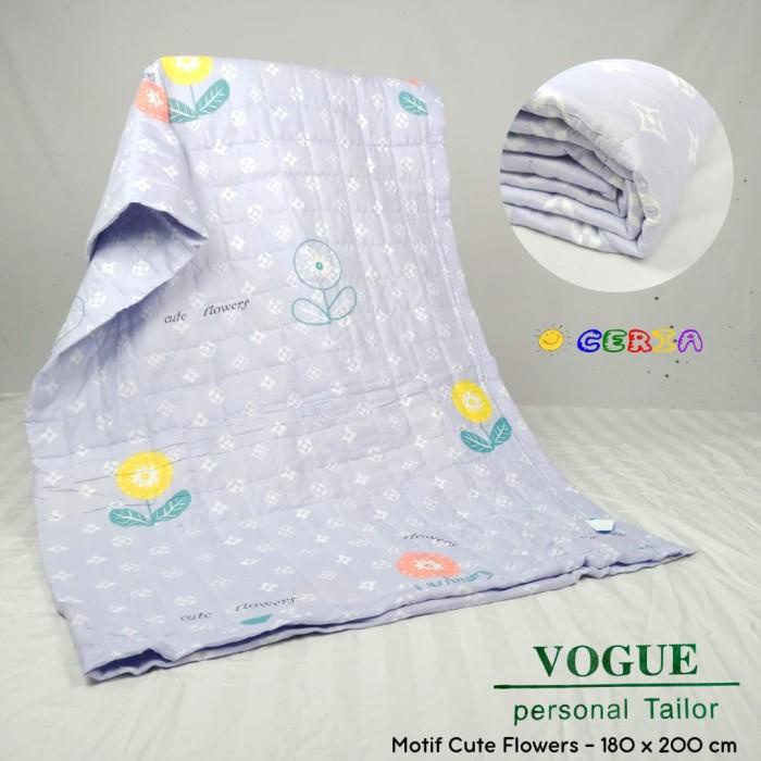 Selimut Katun Traveling Dewasa Vogue 180X200Cm Beautyfox