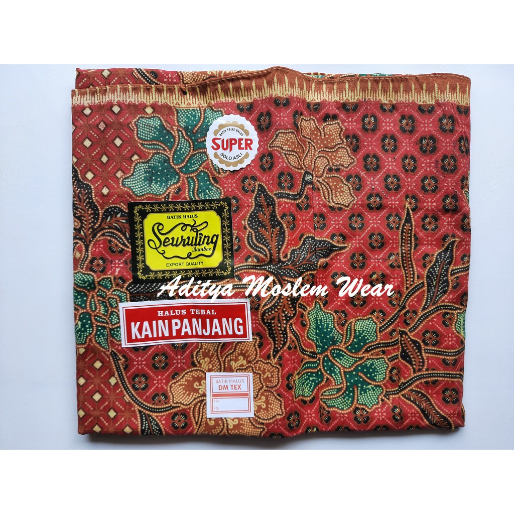 KAIN PANJANG SEURULING 182X103 CM KAIN JARIK BATIK SOLO KAIN SAMPING KEBAT PANJANG