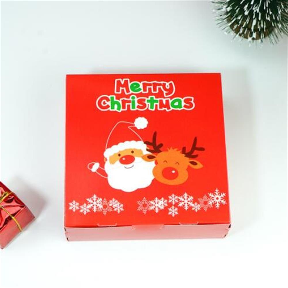 R-flower Christmas Gift Box Kado Untuk Teman Cookie Box Rusa Merry Christmas