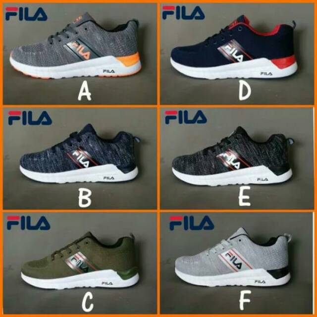 Sepatu fila zoom running