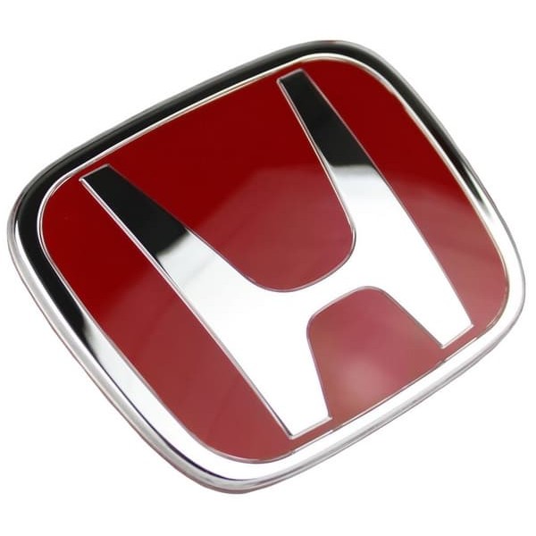  Logo  Emblem Honda New Brio Mobilio  HRV Merah Orginal Depan 