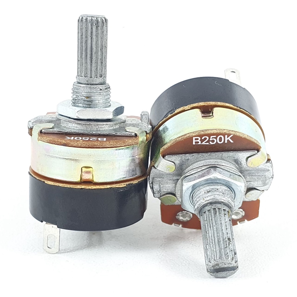 Potensio Dimmer Besar 3 pin 250k Drat Mono Kaki 3 Tekuk Dimer On Off 254