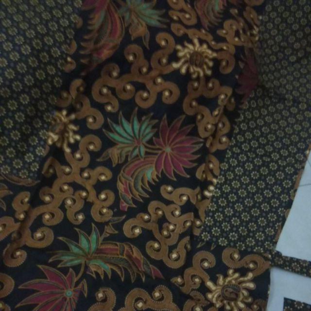 Maura Couple - Sania Ruffle Batik Couple Ori Ndoro Jowi Garansi Termurah Couple Keluarga