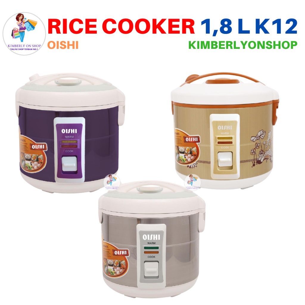 Rice Cooker Magic Com 1,8 Liter Oishi K12 Penanak Nasi