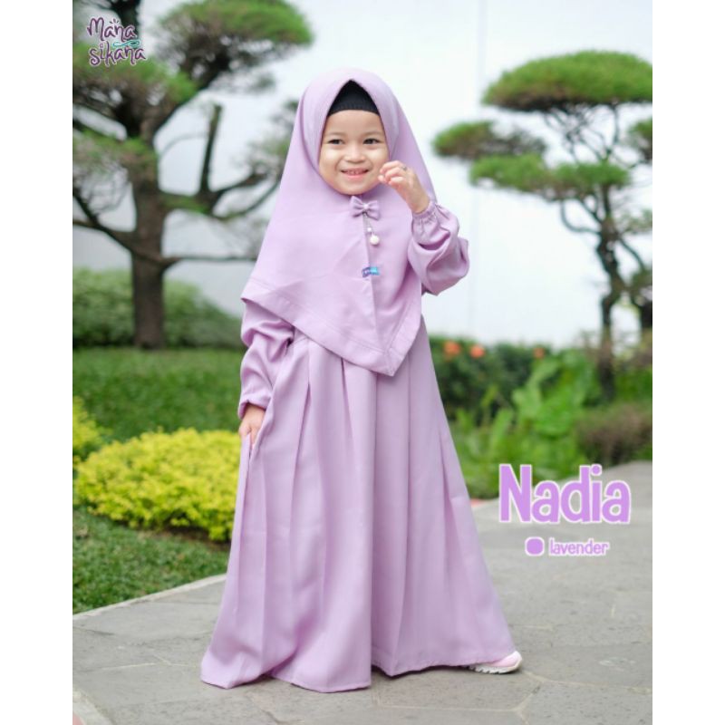 SETELAN GAMIS NADIA | GAMIS NADIA | DRESS MUSLIMAH