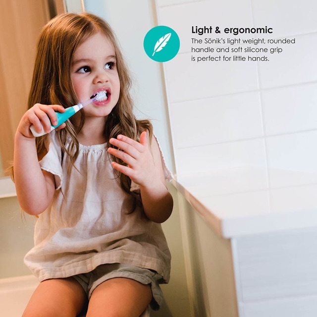 Bbluv 2 stages sonic toothbrush and replacement