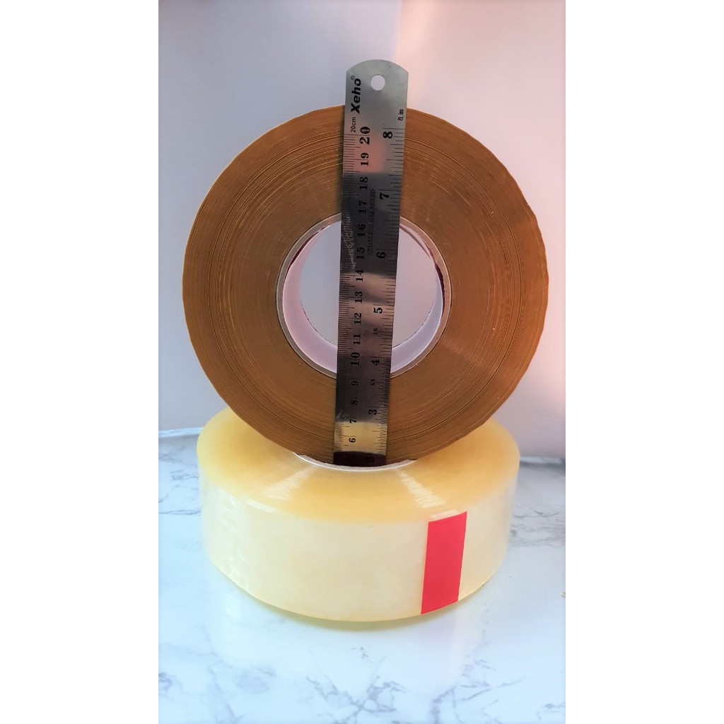 

Lakban SUPER JUMBO 500yard Diameter 17cm 2" X 500Y 48mmx500y 500m