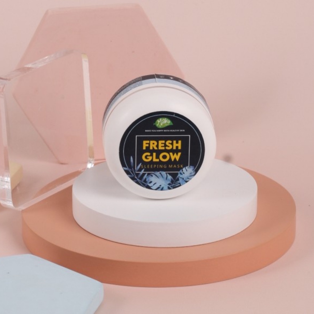 [ FREE ONGKIR ] MAKO by Seris Fresh Glowy Skin Day &amp; Night Cream Moisturizer BPOM Original