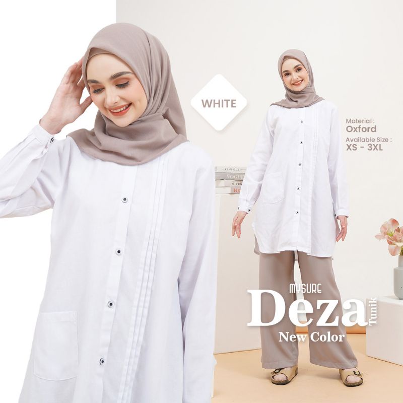 ATASAN TUNIK PUTIH &amp; KEMEJA PUTIH © MYSURE