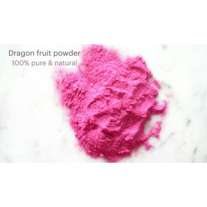 

DRAGON FRUIT PURE POWDER NET 100 GRAM 100% PURE NATURAL NO ADDED SUGAR