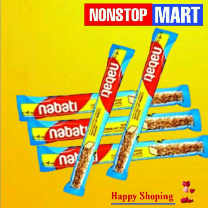 

ECER - NABATI Wafer coklat kelapa 18gr/pcs