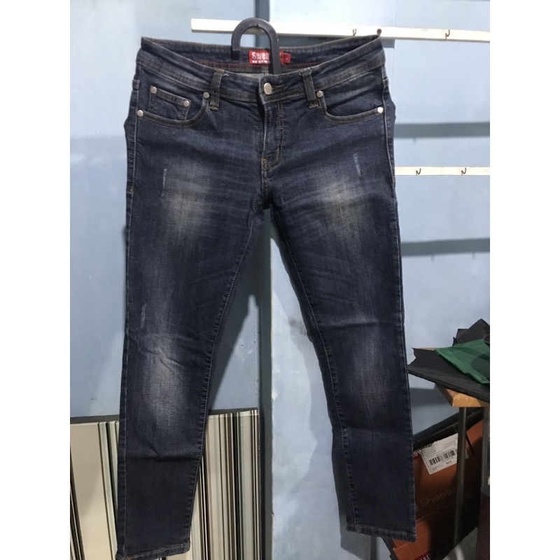 preloved/bekas pakai celana jeans wanita size L point one