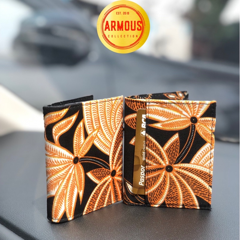 DOMPET KARTU CARD HOLDER ELEGAN PRIA WANITA BATIK PREMIUM