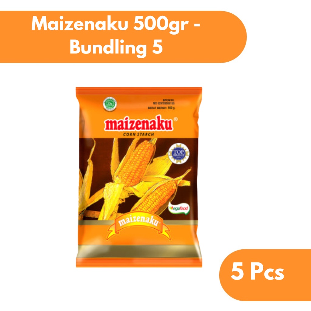 

Saboga x Tepung Maizena 500gr (bundling 5)