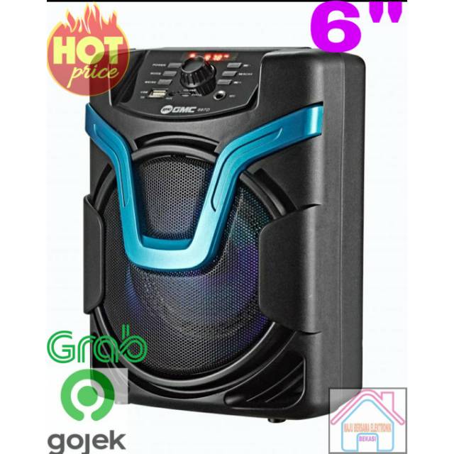 Speaker portabel GMC 897D