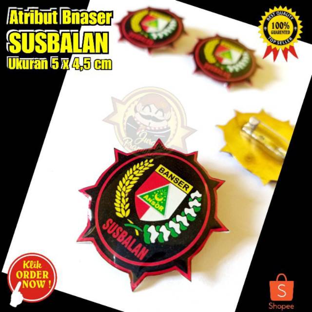 PIN BANSER SUSBALAN  atau ATRIBUT BANSER ( NU )