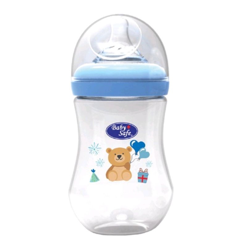 Baby Safe Wide Neck Bottle 250 ml Botol Susu Bayi (WN05)