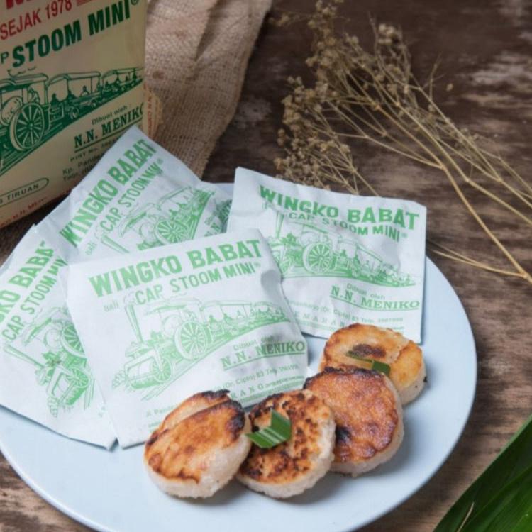 

[KODE BARANG D37J] [ Wingko Babat NN Meniko ]Original kelapa 20pcs