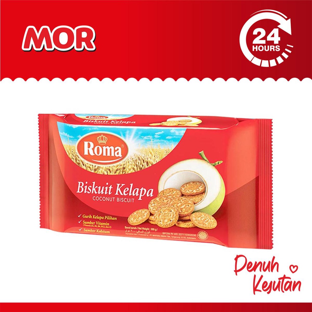 

ROMA KELAPA PACK 230GR (23GRX10S)