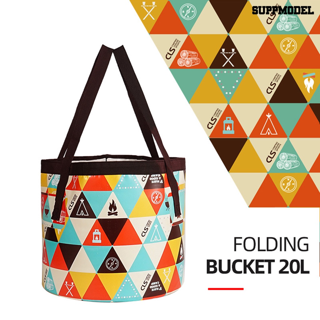 Ember Lipat Portable Multifungsi Anti Bocor Dengan Gagang Untuk Mencuci Mobil / Outdoor