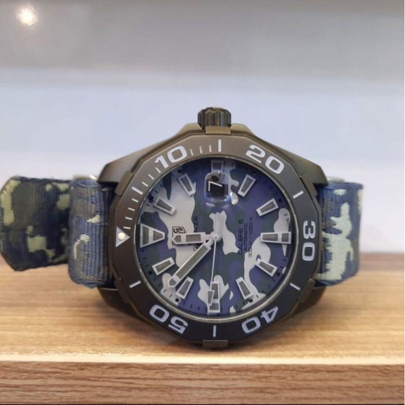 jam tangan tag Heuer aquaracer second