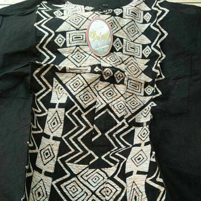 Bswart Batik Hrb026 Kenongo Hem Pendek Padi Pekalongan M L Xl Batik Pria Murah Modern Grosir