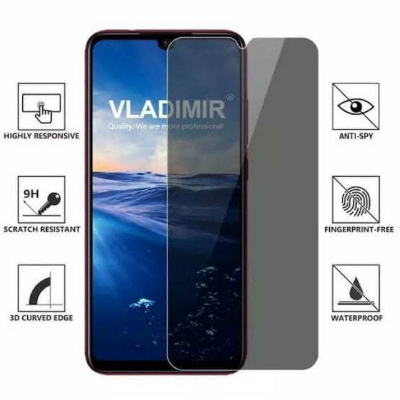 TEMPERED GLASS SPY REALME NARZO 50A/ NARZO 50I/ 3/3I/8I/X2/X2 PRO/NARZO 10/2 PRO/7 PRO/REALME C1/ C2/ 5/ 5I/5S/C3/ U1/ 2/ C11 2020/ C11 2021/ C12/ C25/ C25S/ C25Y/ C21/ C21Y/ C15/ 7I/ C17/ C20/ TG SPY PACKING MIKA/ANTI GORES KACA/PELINDUNG LAYAR