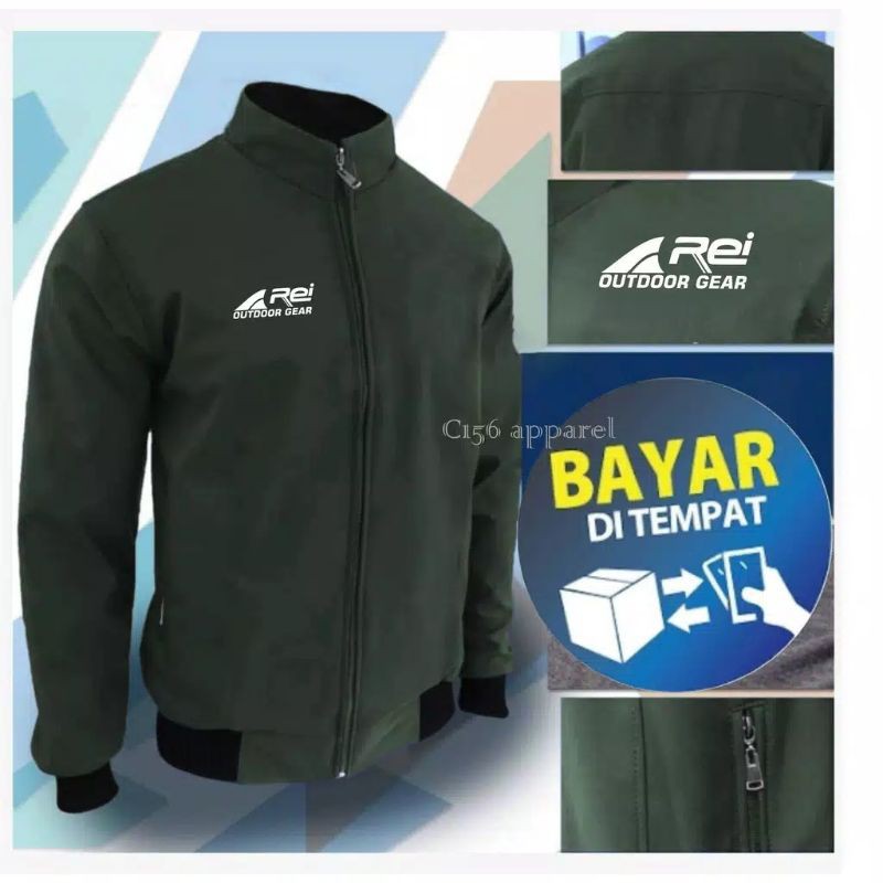 Jaket Outdoor Indoor REI Semi Antiair