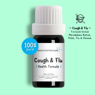 Image of Essential Formula Cough & Flu Essential Oil Blend Untuk Mencegah/Meredakan Batuk Pilek