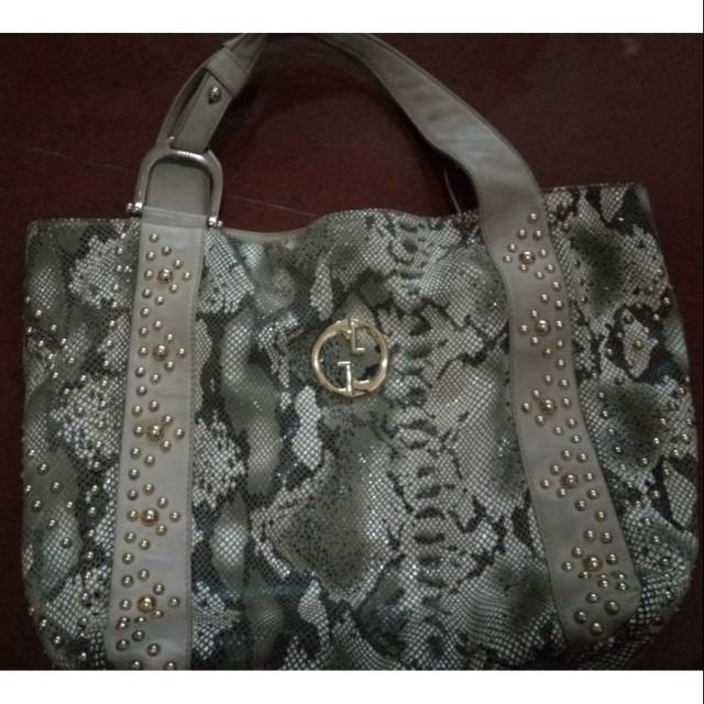 Tas tote handbag gucci preloved ori