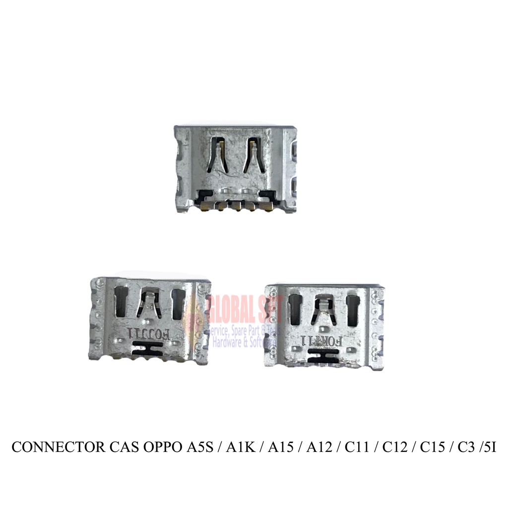 PIC OPPO A5S / CONECTOR CAS / KONEKTOR CHATRGER OPPO A1K / A15 / A12 / C11 / C12 / C15 / C3 / 5I