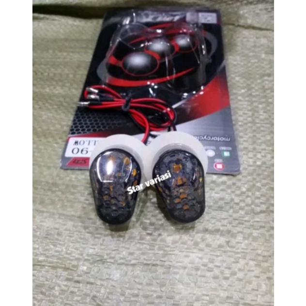 Lampu sen sein LED Tempel Fairing Variasi CBR R25 GSX ninja RR R15 R25 GSX Vixion CB150R