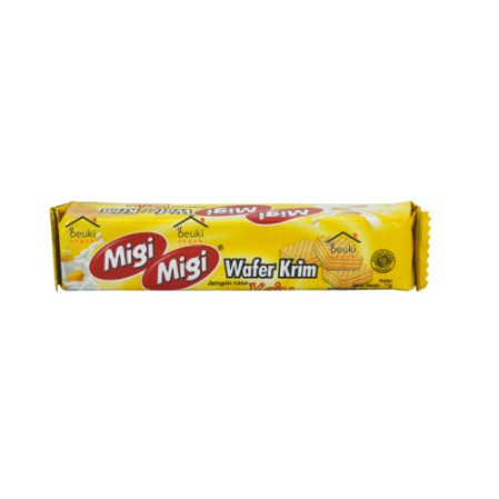 

Migi Migi Wafer Krim Keju Biskuit Wafer - 11gr - 1pc