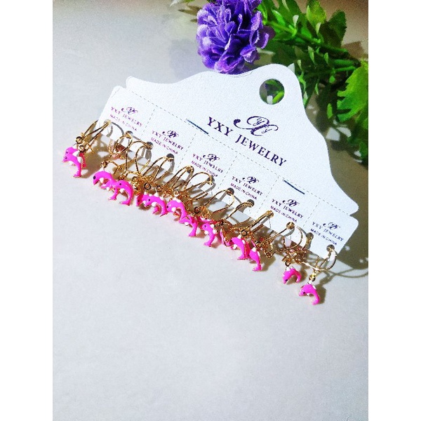 Anting Titanium Anak Motif Lumba Lumba Terbaru!! JewelryA13528-2