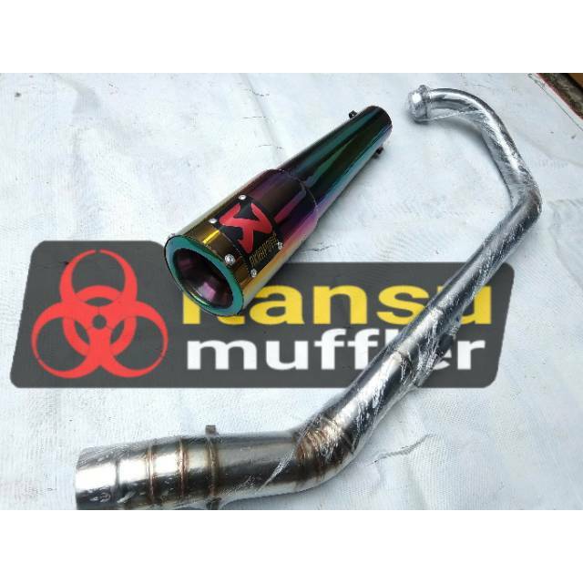 Knalpot Akrapovic R15 V2 R15V3 Vva 155cc Pelangi