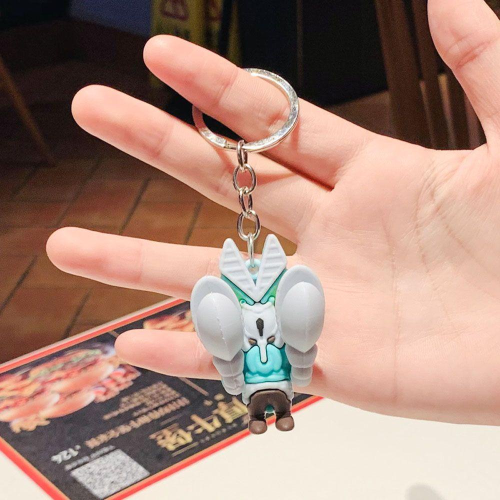 Augustina Gantungan Kunci Ultraman Fashion Hadiah Miniatur Ultraman Gantungan Kunci Mobil Darah Panas Anime Key Ring