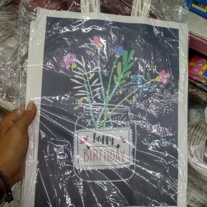 

✨ BISA COD ✨ PAPER BAG 26*32*10 HAPPY BIRTHDAY