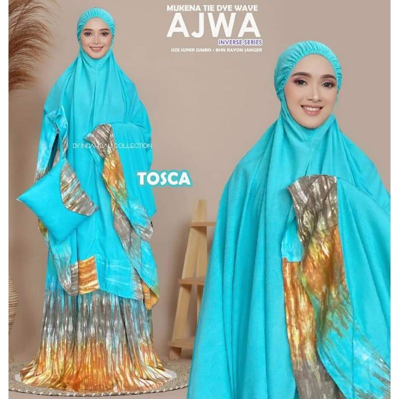 MUKENA TIE DYE WAVE AJWA INVERSE SERIES BY INDAH BALI COLLECTION