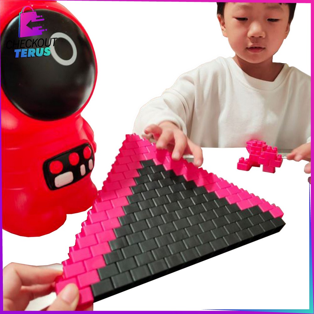 CT M237 Mainan Anak Minicraft Bulding Block Kids Toys Squid Game Mainan Bongkar Pasang Blok Bricks Minifigure Karakter SquidGame