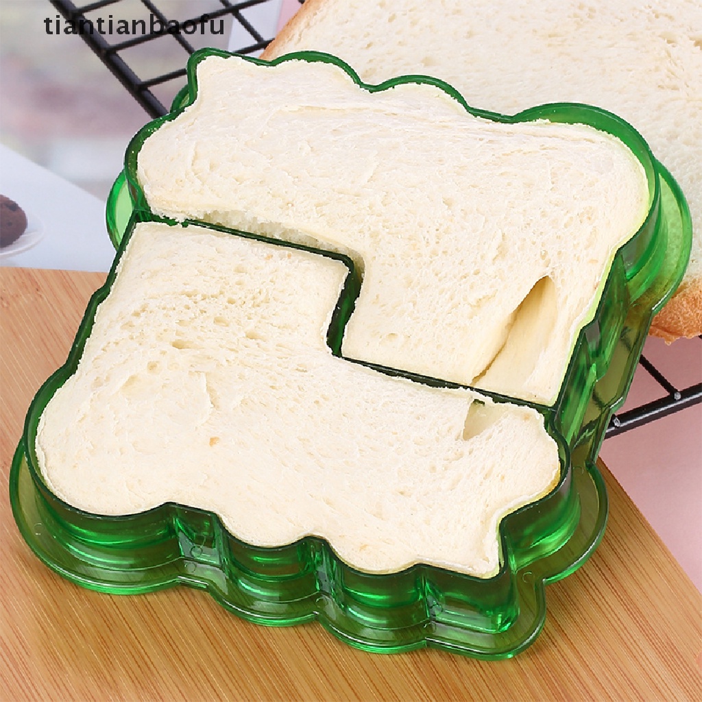 Cetakan Pemotong Makanan Roti Biskuit Sandwich DIY