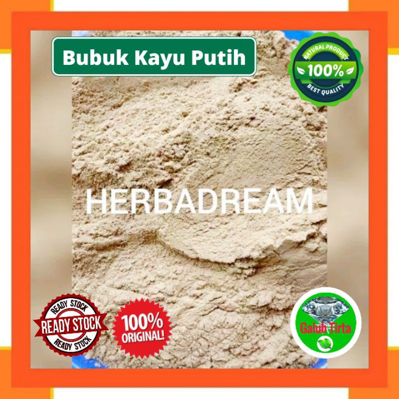 

DAUN KAYU PUTIH BUBUK 1 KG - Melaleuca Leucadendra - MURNI - JSR