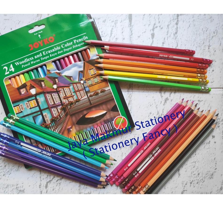 

Sekarang Puas Pensil warna Joyko woodless 24 warna CP-115 (Bisa dihapus)