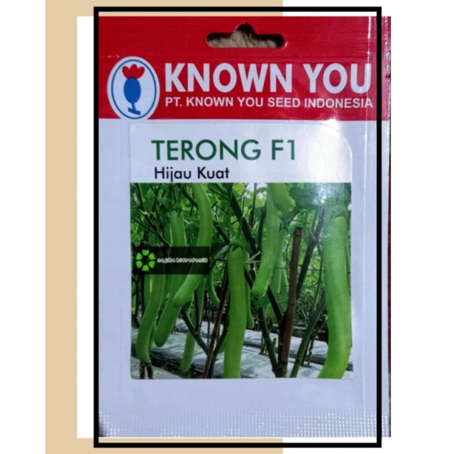 Benih Terong Hijau Kuat Personal Pouch (Known You)