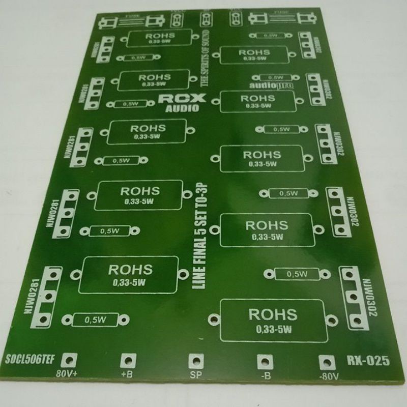 pcb final 5set transistor final