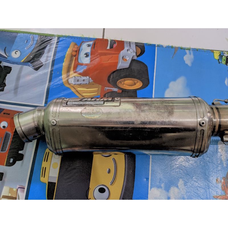 ahm long m1 spr malaysia original knalpot slincer only not dos wrx cp3 dominant r9