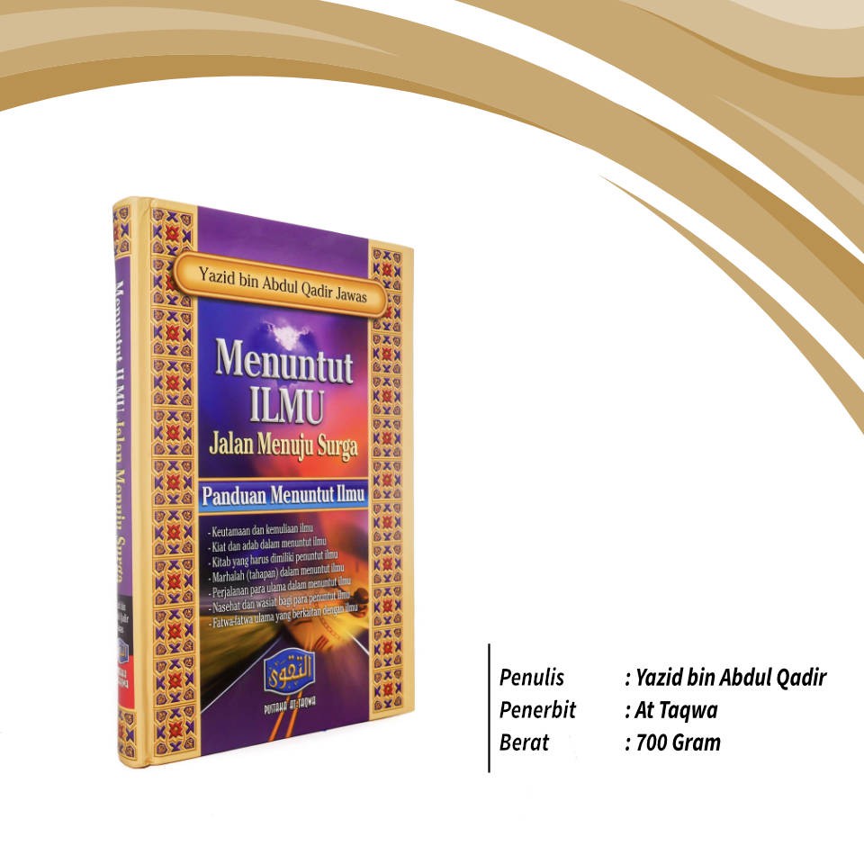 Menuntut Ilmu Jalan Menuju Surga - Pustaka At-Taqwa