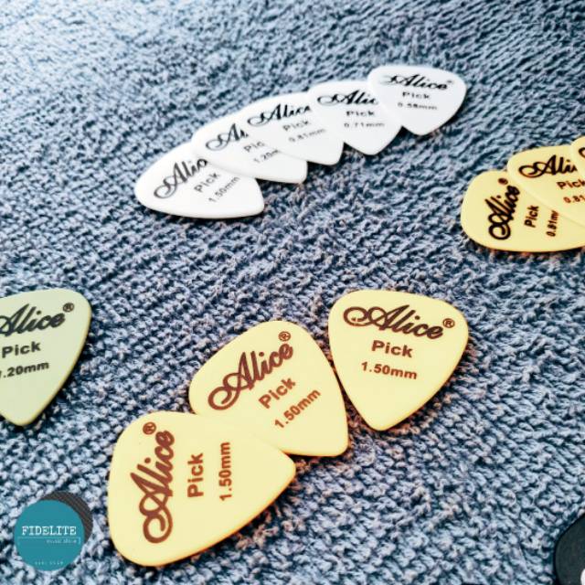 COD Alice Pick Gitar Akustik 50 pcs - A011A TERMURAH