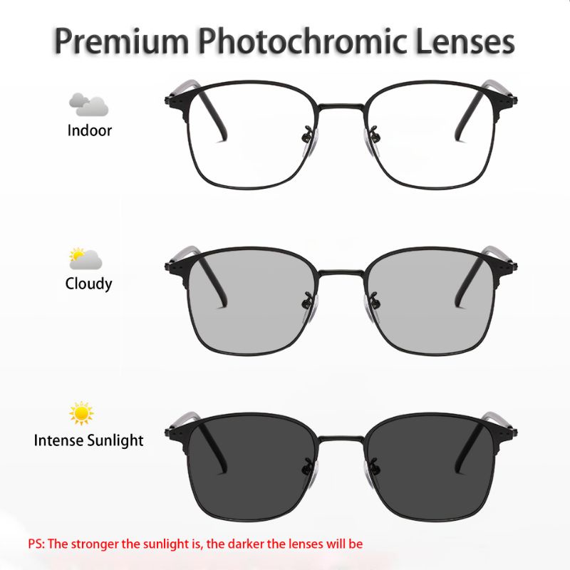 Kacamata photochromic Normal 1924