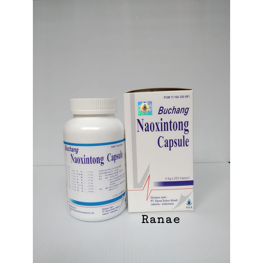 252s Buchang naoxintong capsule buchang mai xin tong Obat stroke / kokesterol