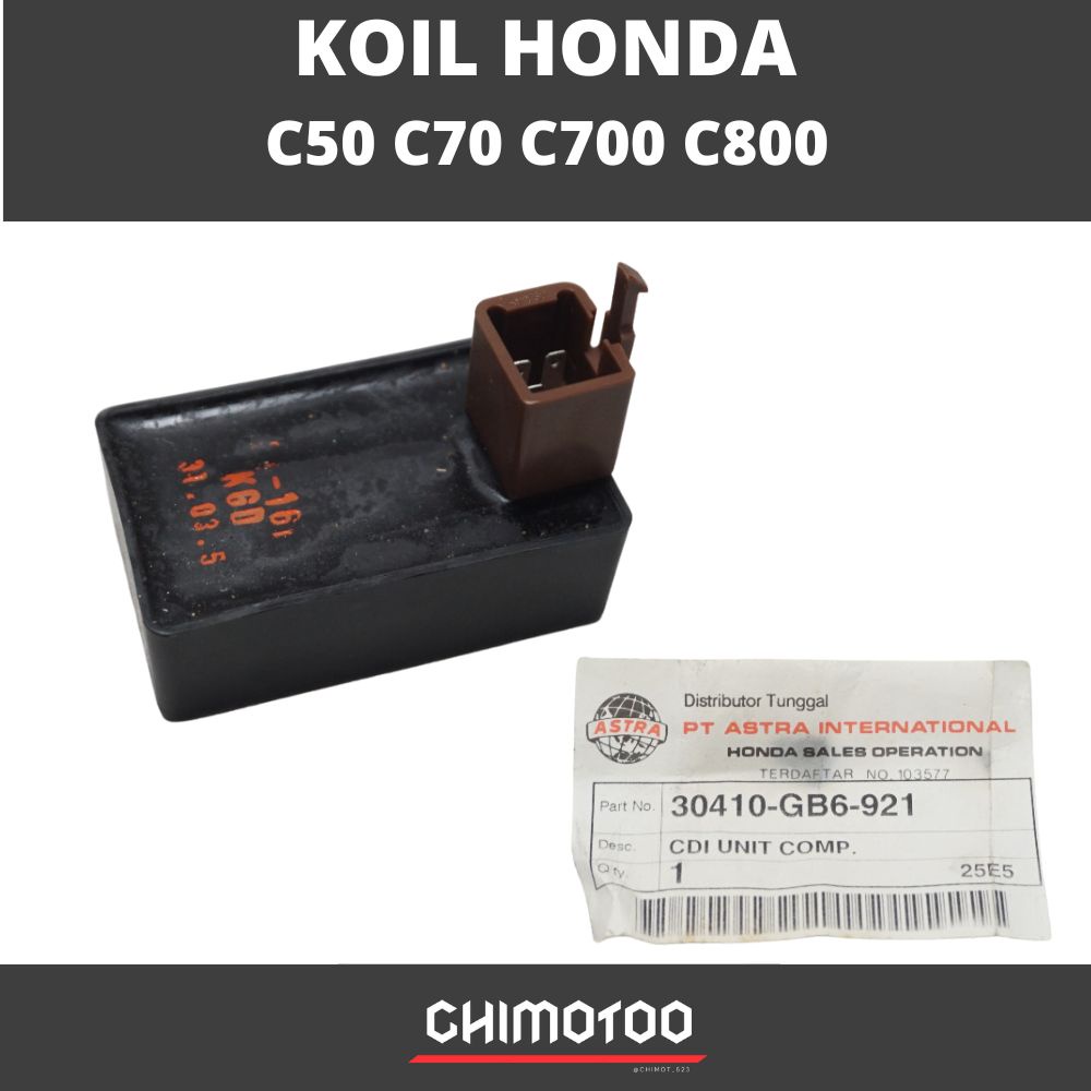 30410-GB6-921 CDI HONDA ASTREA 800 WIN PRIMA STAR ORIGINAL